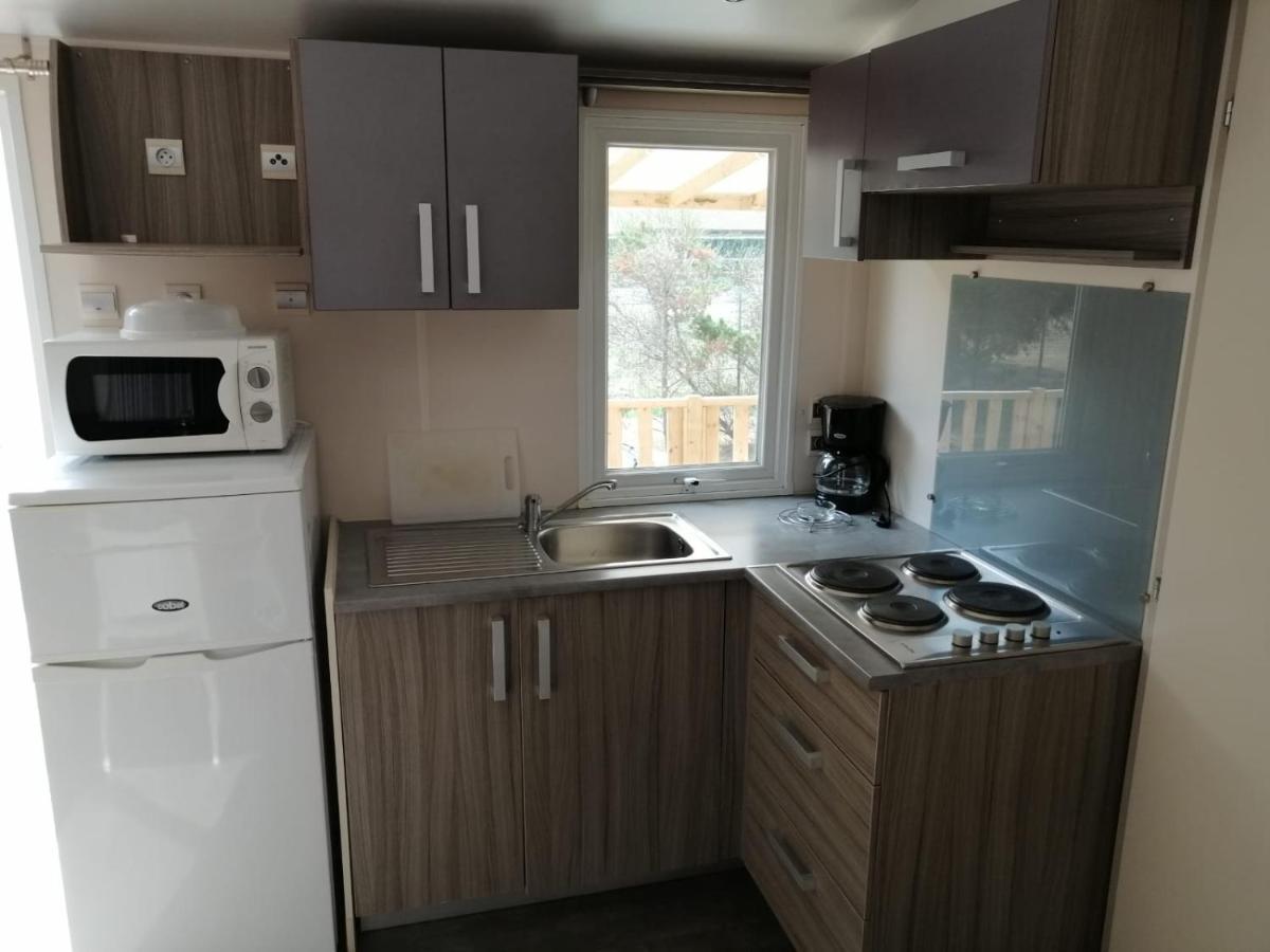 Mobil Home Climatise Camping Novella بورت-لا-نوفيل المظهر الخارجي الصورة