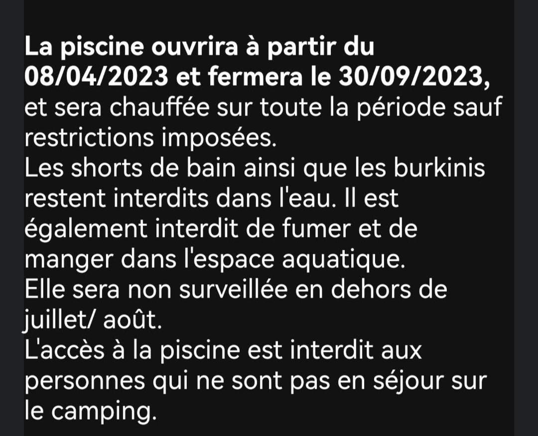Mobil Home Climatise Camping Novella بورت-لا-نوفيل المظهر الخارجي الصورة